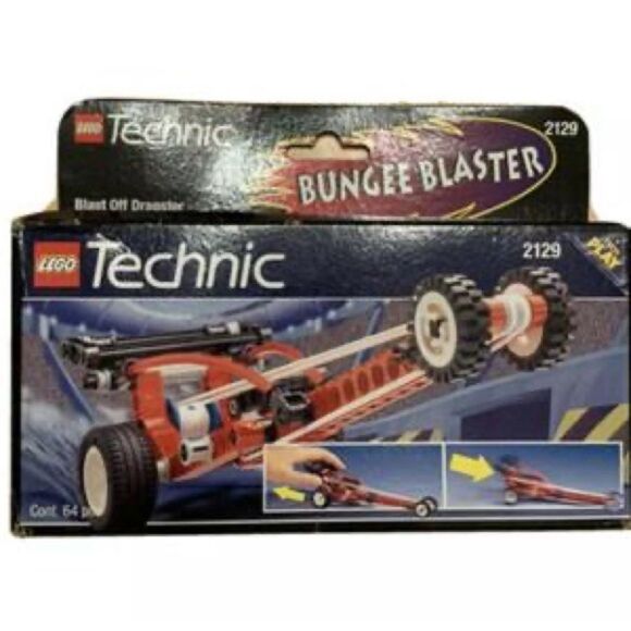 10/$25🦋 LEGO Technic 2129-1 Blast Off Dragster - Picture 6 of 14